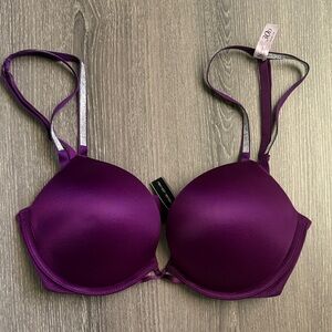 NWOT Victoria's Secret Shine Strap Grape Soda Bombshell 30D